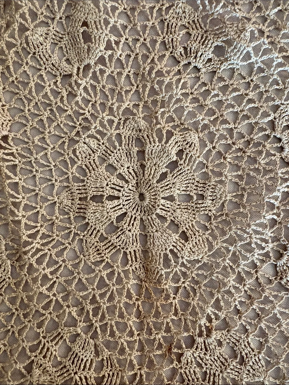 Vintage Crochet Doily handmade